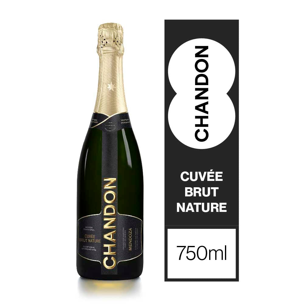 Espumante Chandon Brut Nature 750 Ml - Vea