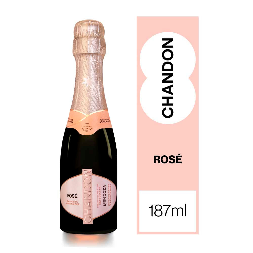 ESPUMANTE CHANDON ROSÉ 187 ML - Disco