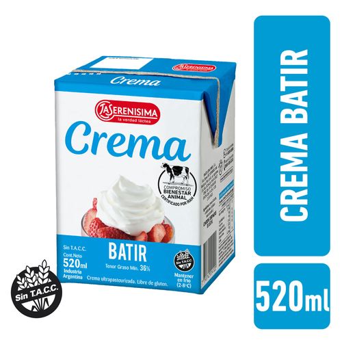 CREMA DE LECHE LA SERENISIMA 200ML