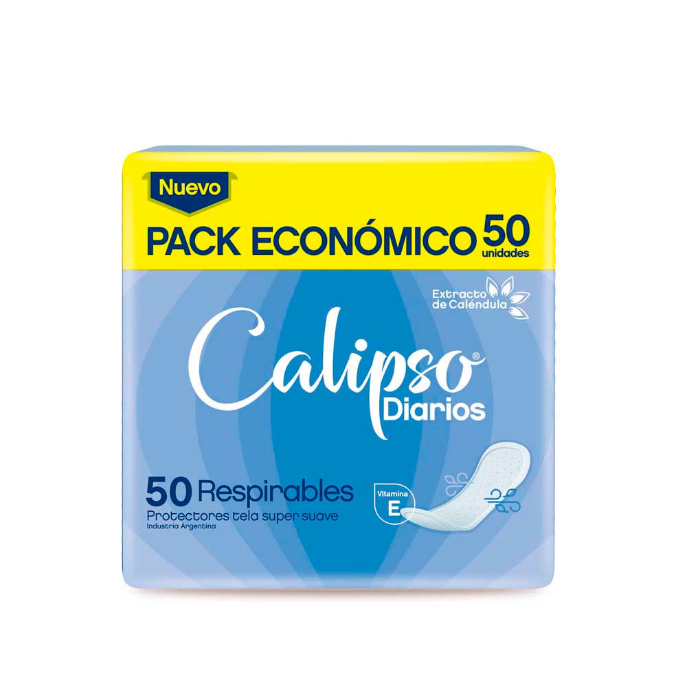 PROTECTOR DIARIO CALIPSO RESPIRABLE X 50 U - Disco