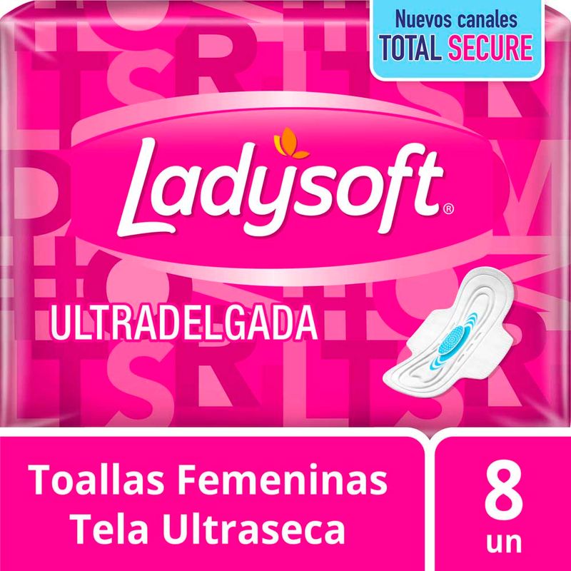 Toalla-Femenina-Ladysoft-Ultradelgada-Tela-Seca-X8-Toallas-Femeninas-Ladysoft-Ultradelgada-Tela-Seca-X8-Un-1-871017