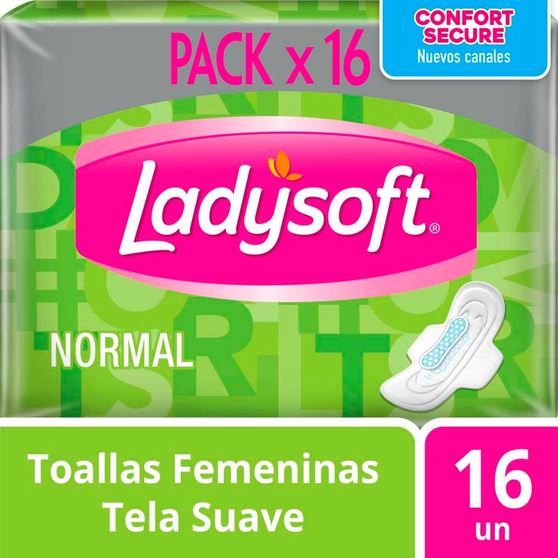 Toalla-Femenina-Ladysoft-Normal-Tela-Suave-X16-Toallas-Femeninas-Ladysoft-Normal-Tela-Suave-X16-Un-1-871045