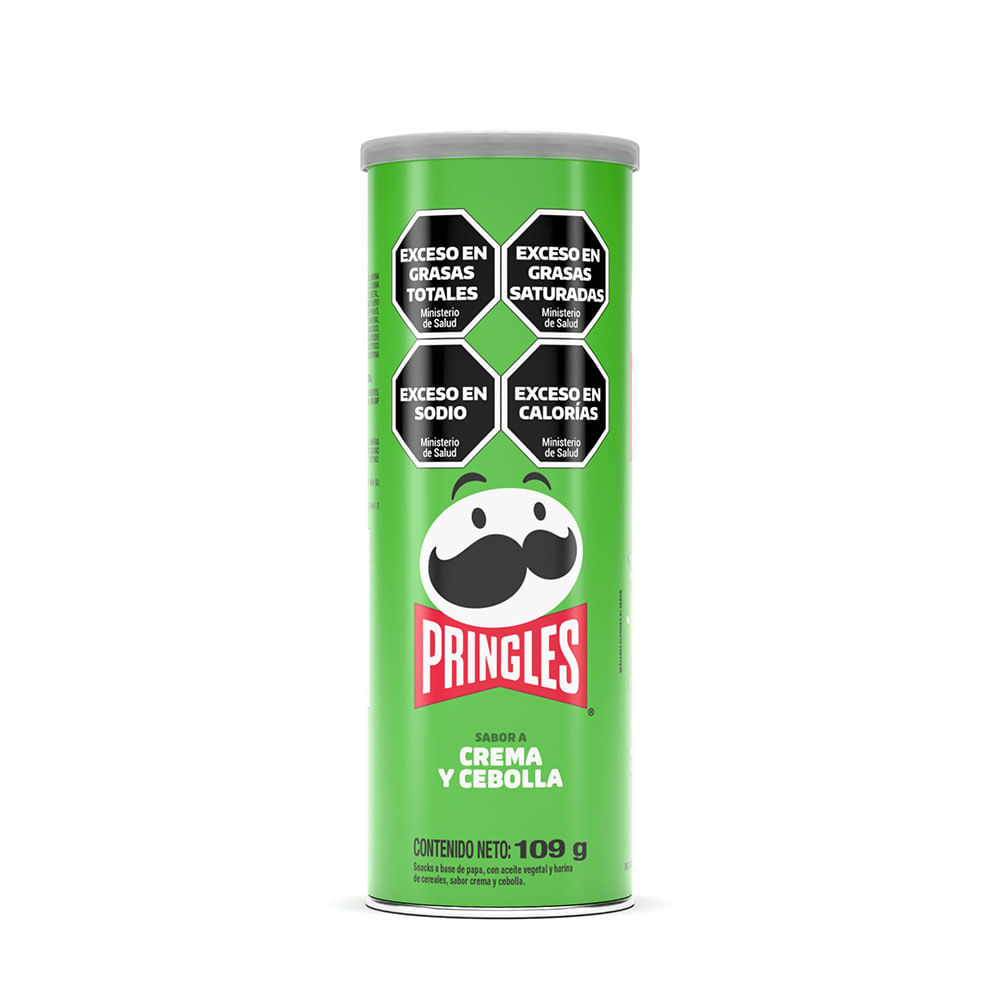 Papas Fritas Pringles Crema Y Cebolla X109gs Disco 8049