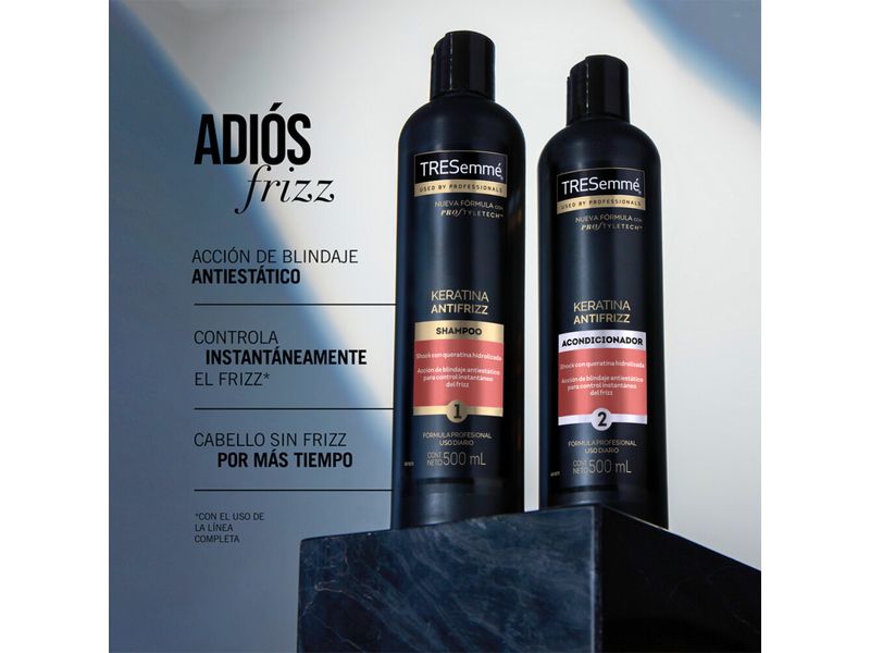 Acondicionador Tresemme Liso Keratina Shampoo Tresemme Keratina