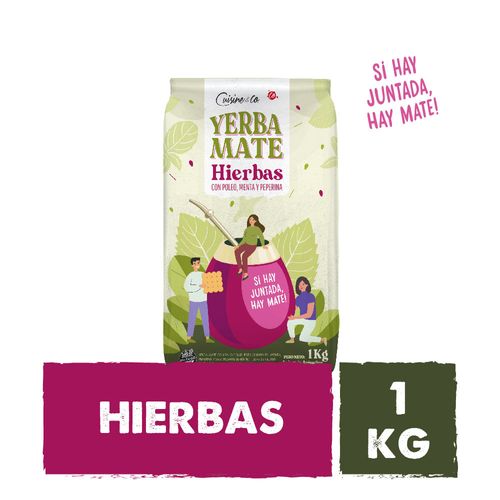 Yerba Mate Hierbas 1 Kg Cuisine & Co Nbe Mp
