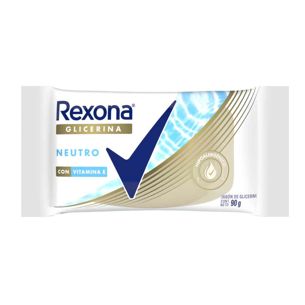 JabÓn De Glicerina En Barra Rexona Neutro 90 G Jumbo 6173