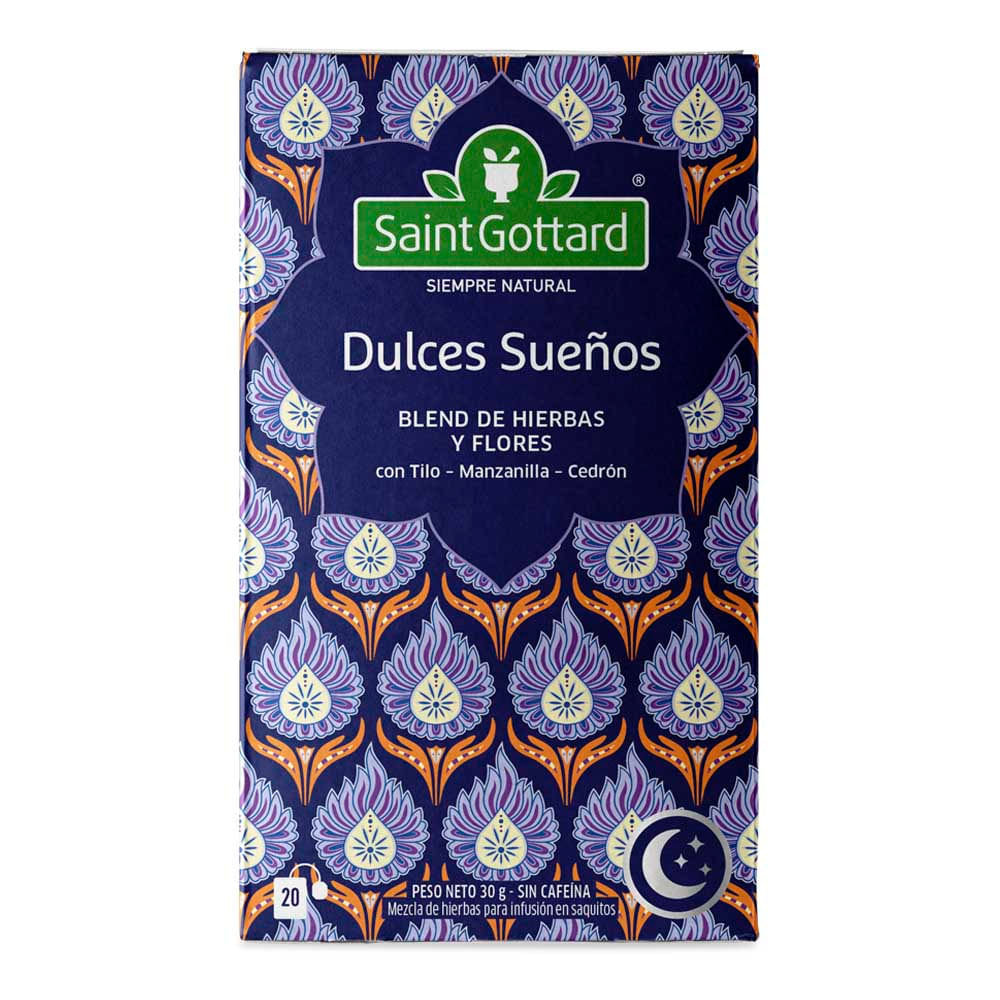 TÉ SAINT GOTTARD EN SAQUITOS DULCES SUEÑOS 20 U - Disco