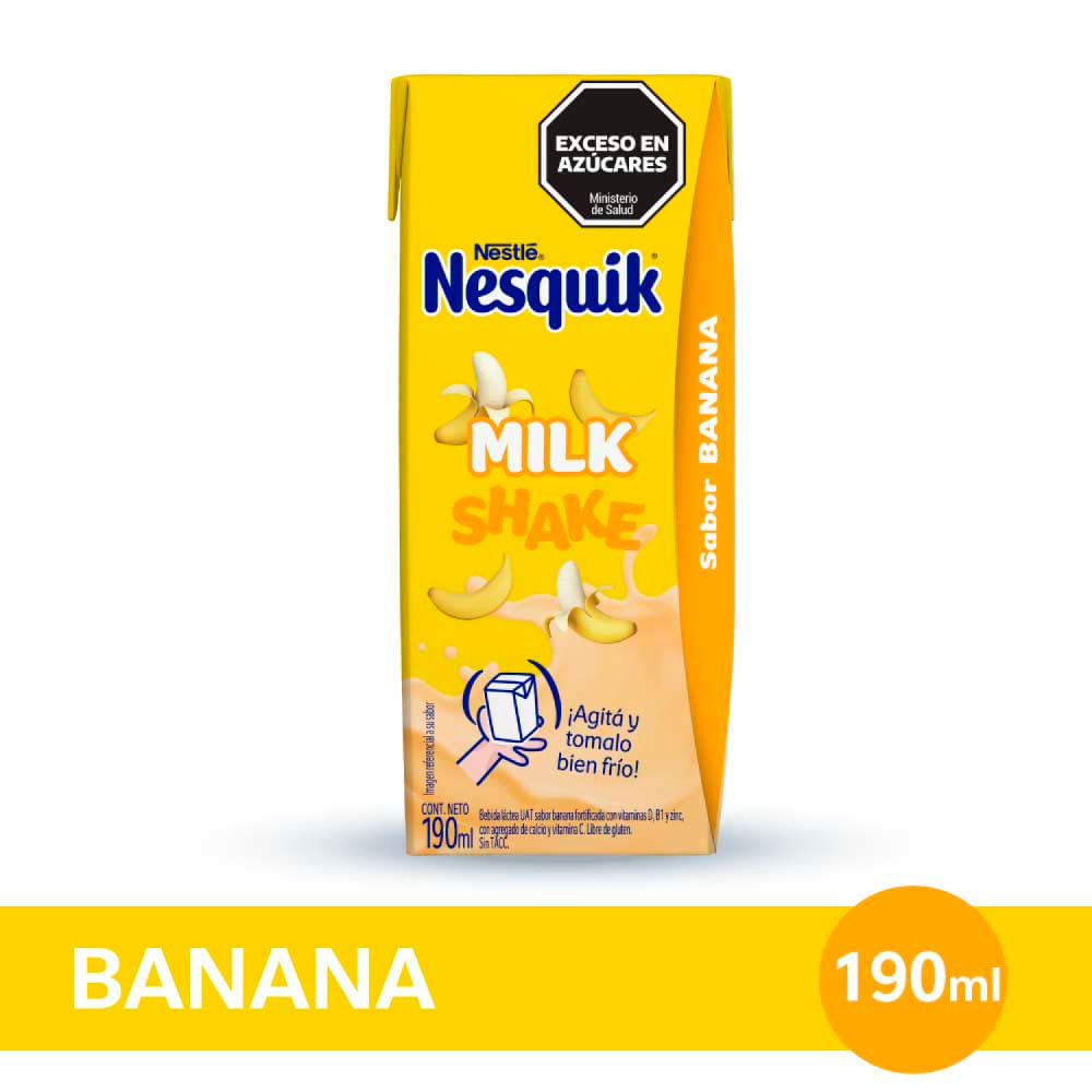 Milk Shake Nesquik Banana 190ml Disco