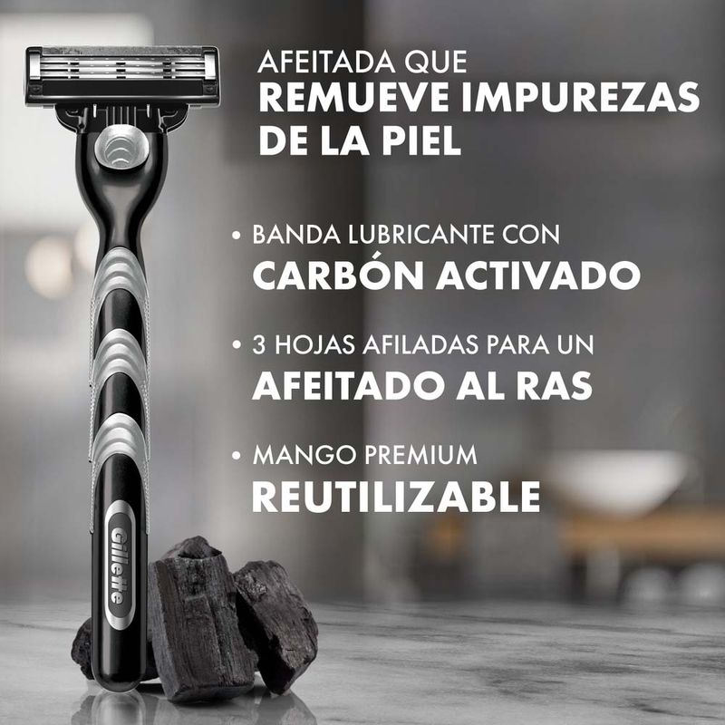 Repuesto-Para-M-quina-De-Afeitar-Gillette-Mach3-Carbono-Con-3-Hojas-2-Uds-2-958497