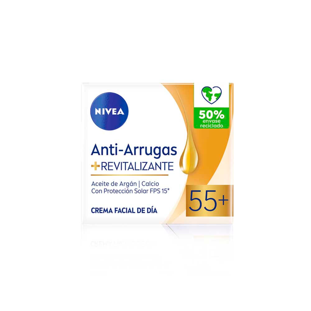 Crema Facial Nivea Revitalizante Antiarrugas 55 50 Ml Jumbo 5201