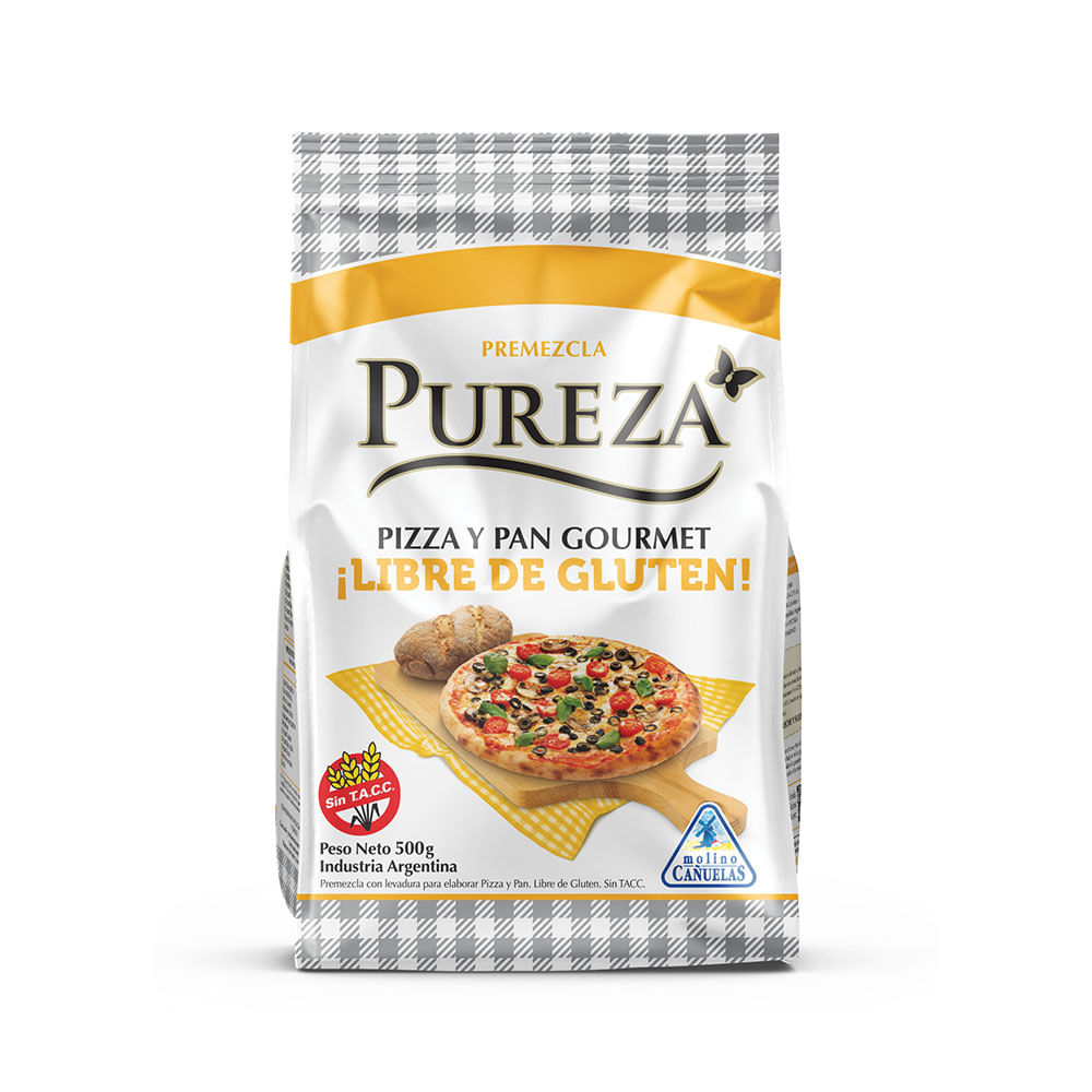 Premezcla Pizza Pan Sin Tacc Mamá Cocina 500 Gr - Jumbo