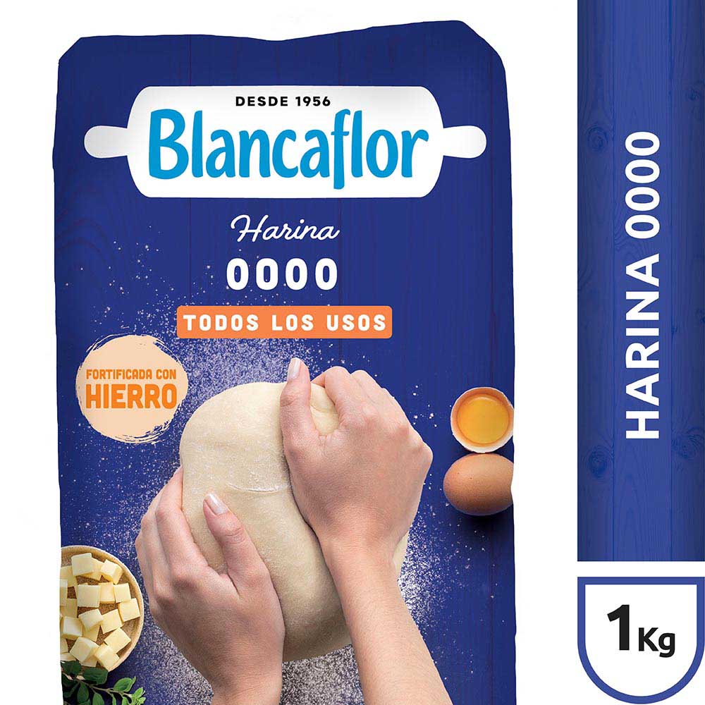 Harina 0000 Fort. BLANCAFLOR x 1kg - Vea