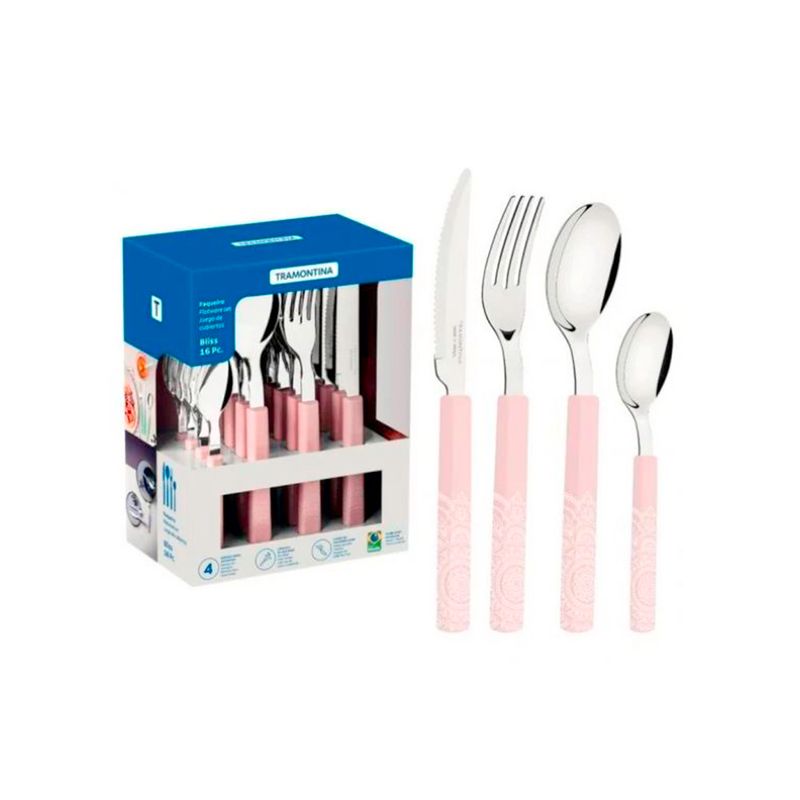 Juego-De-Cubiertos-Rosa16-Piezas-Tramontina-1-1015017