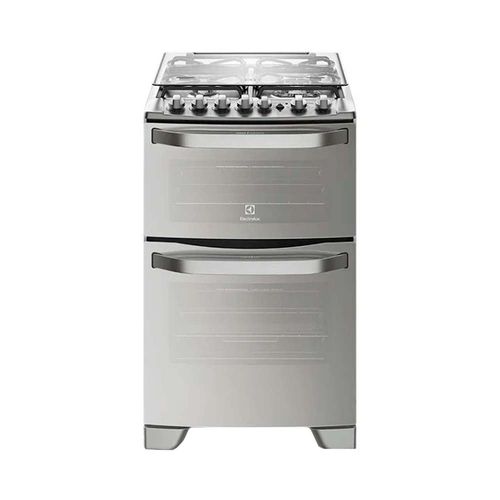 Cocinas 56dxq 56cm Inox Doble Horno Electrolux