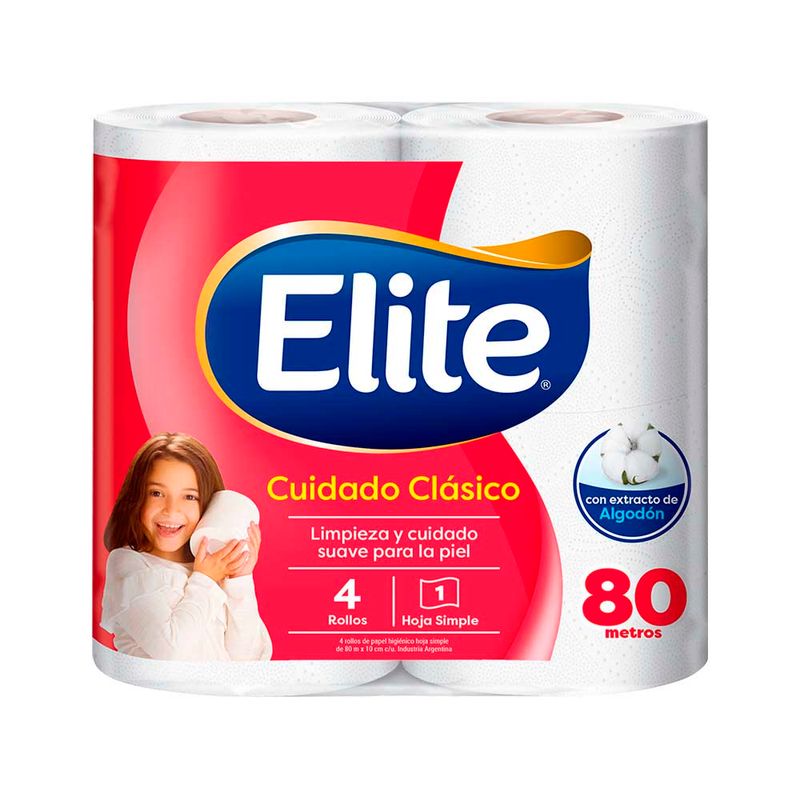 Papel-Higienico-Elite-Cuidado-Cl-sico-Hoja-Simple-80-M-X-4-U-1-1000637