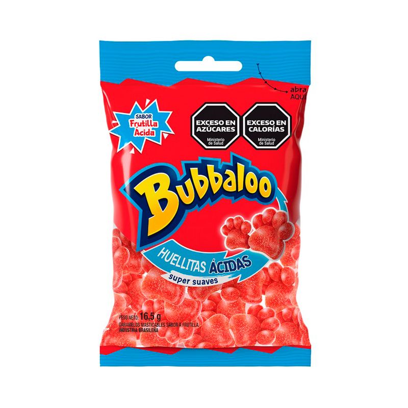 Caramelos-Huellitas-cidas-Bubbaloo-Frutilla-1-Caramelos-Huellitas-cidas-Frutilla-X-16-5-Gr-Bubbaloo-1-1028200