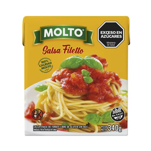 Salsa Fileto Molto 340 Gr