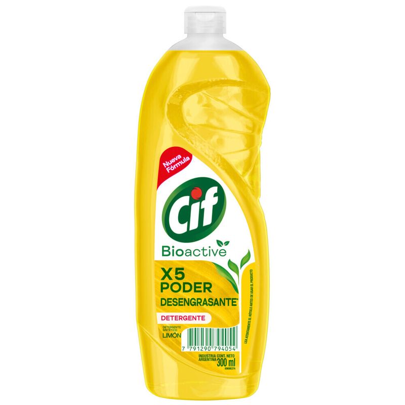 Lavavajilla-Cif-Bioactive-Limon-300ml-2-986703