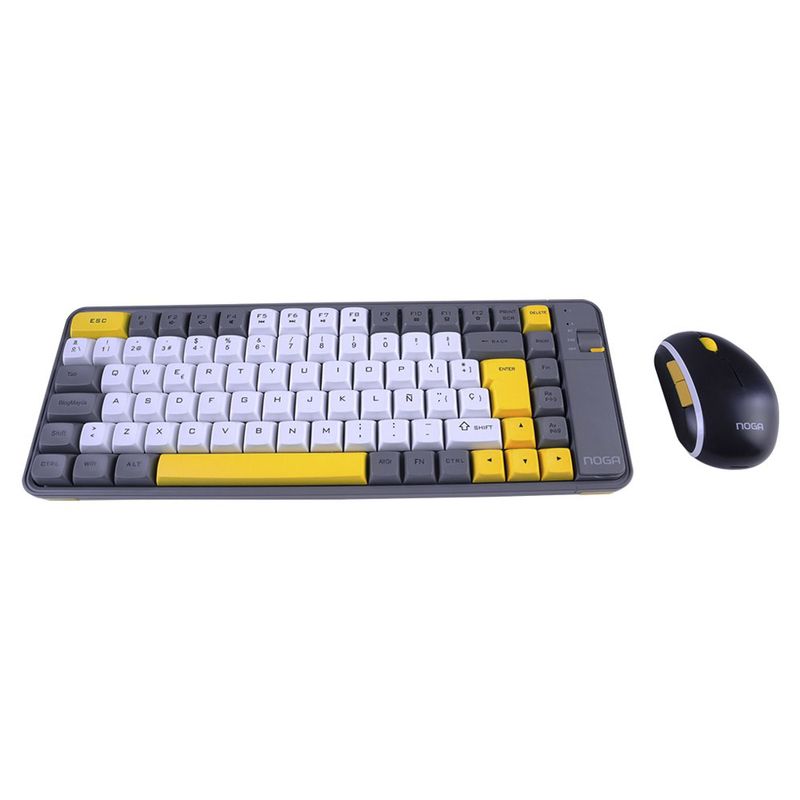 Combo-Teclado-Mouse-Bluetooth-Nkb-Q20Am-Noga-Combo-Teclado-Mouse-Bluetooth-Nkb-q20am-Noga-2-1029938