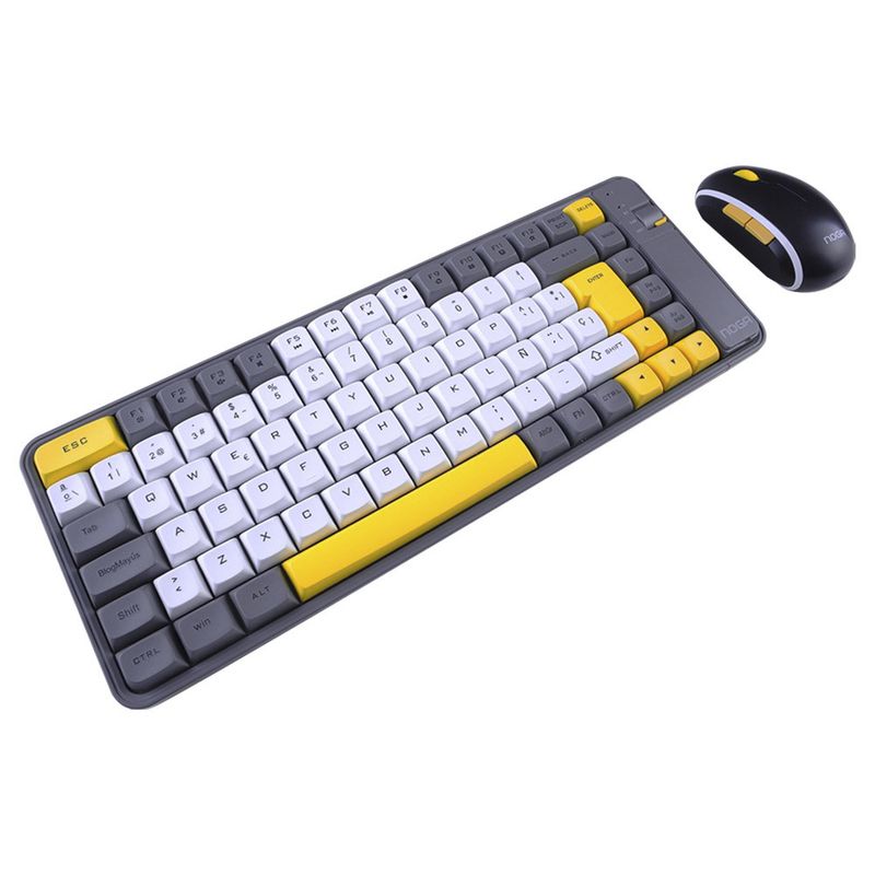 Combo-Teclado-Mouse-Bluetooth-Nkb-Q20Am-Noga-Combo-Teclado-Mouse-Bluetooth-Nkb-q20am-Noga-1-1029938