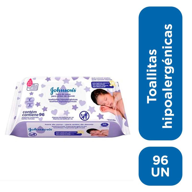 Toallitas-H-medas-Para-Beb-Johnson-s-Hora-Del-Sue-o-96-Toallitas-2-41865