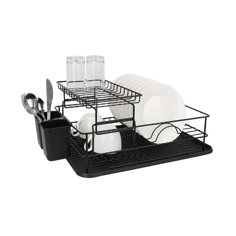 Escurridor-De-Platos-Negro-2-Pisos-Hudson-1-1032904