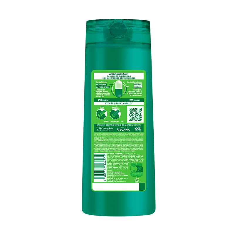 Shampoo-Probiotics-X-200-Ml-Fructis-2-1035225