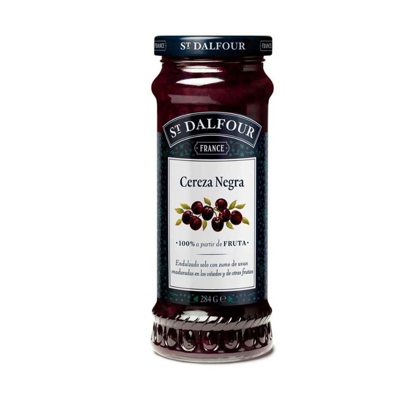 Mermelada-Saint-Dalfour-Artesanal-Cerezas-Negras-Frasco-284-G-1-25444