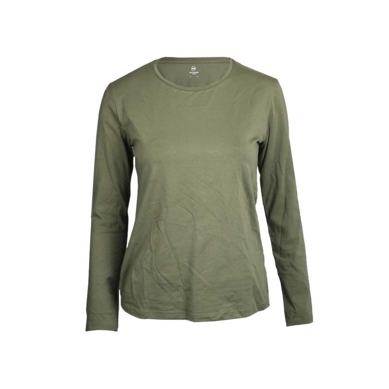 Remera-Mujer-Manga-Larga-Escote-Redondo-Oliva-T-xs-xl-Urb-1-1017011