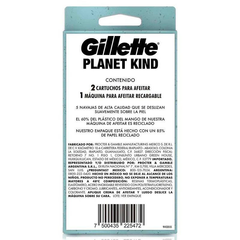 Afeitadora-Planet-Kind-2-Cartuchos-Gillette-Afeitadora-Gillette-Planet-Kind-2-Cartuchos-6-958509